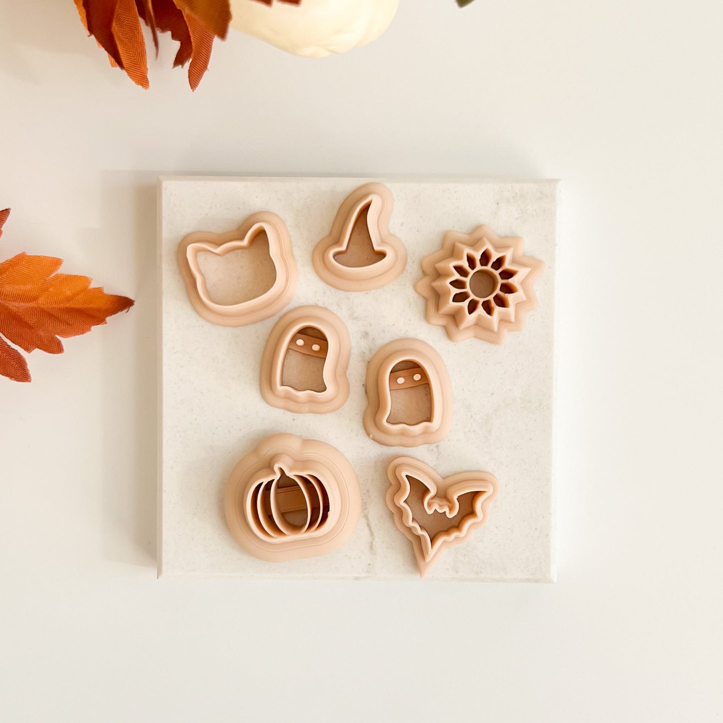 Fall Stud Set Clay Cutter | Fall Stud Polymer Clay Cutter Set for Autumn Earrings Seasonal Jewelry and Festive Handmade Crafts