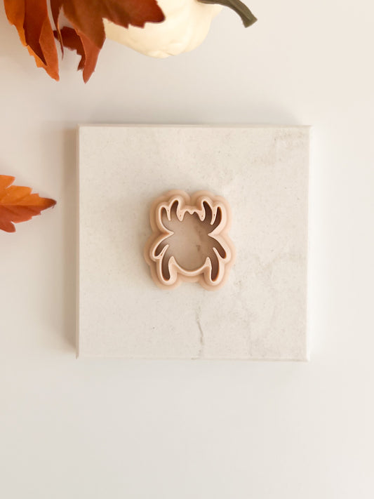 Spider Shape Clay Cutter | Halloween Spider Polymer Clay Cutter for DIY Earrings and Crafts