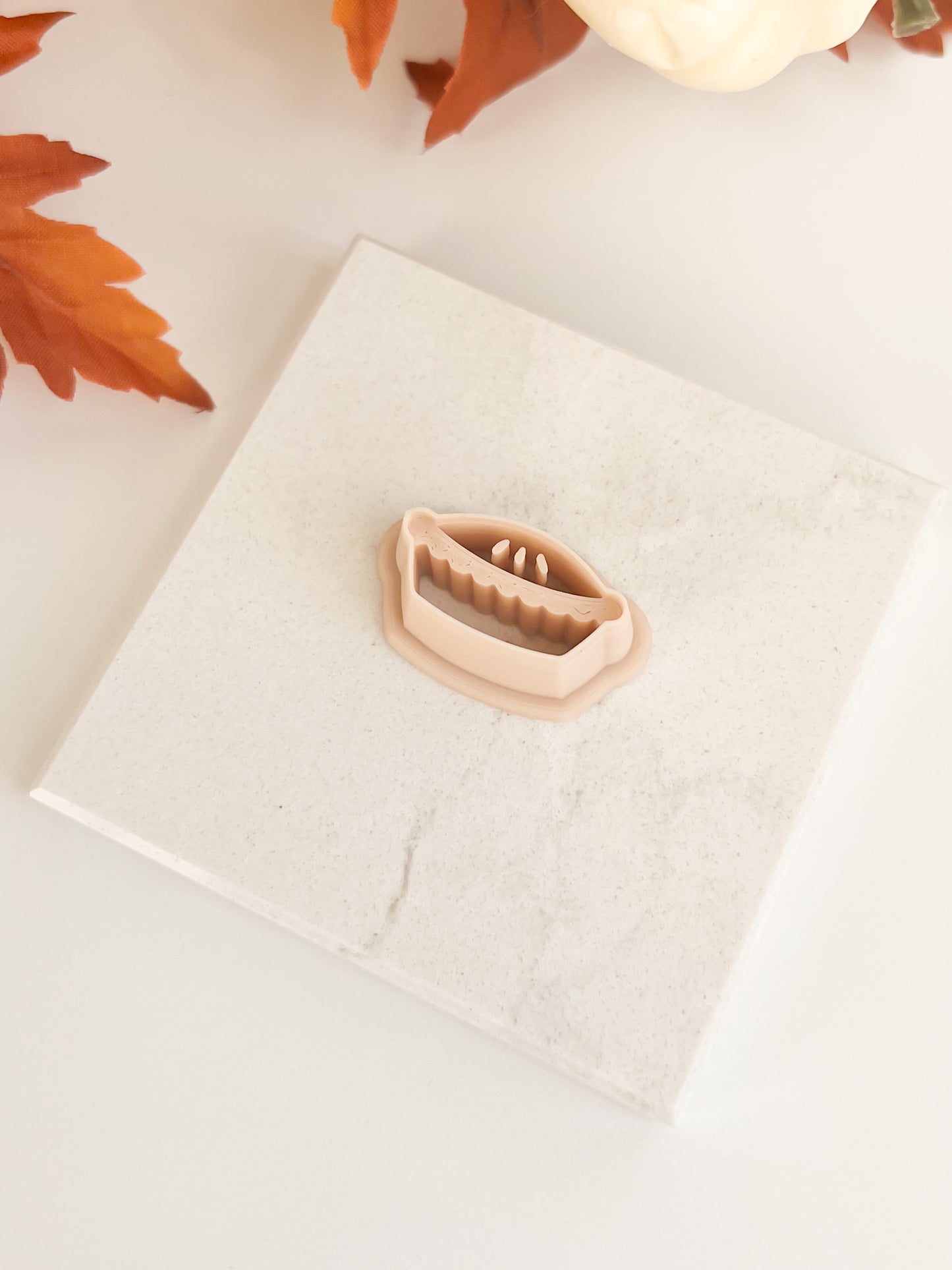 Apple Pie Clay Cutter | Apple Pie Polymer Clay Cutter for DIY Fall Earrings Thanksgiving Jewelry and Handmade Baking-Themed Accessories