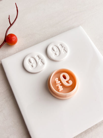 Platform 9 3/4 Clay Cutter | Platform 9 3/4 Polymer Clay Cutter for DIY Harry Potter Earrings Wizard-Themed Jewelry and Handmade Fantasy Accessories