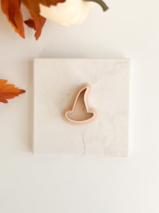 Witch Hat No. 1 Clay Cutter | Halloween Witch Hat Polymer Clay Cutter for Earrings, Jewelry and Themed Baking