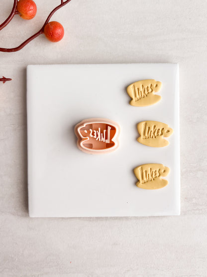 Luke's Coffee Clay Cutter | Luke's Coffee Polymer Clay Cutter for DIY Gilmore Girls Earrings Cozy Jewelry and Handmade Coffee Accessories