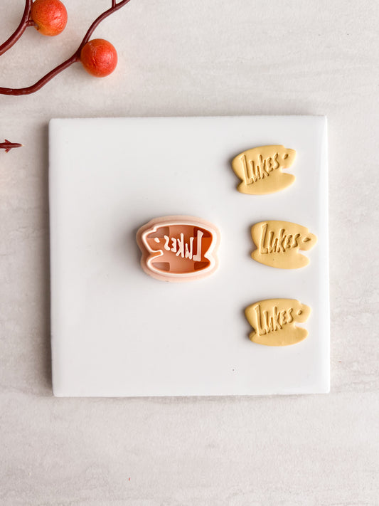 Luke's Coffee Clay Cutter | Luke's Coffee Polymer Clay Cutter for DIY Gilmore Girls Earrings Cozy Jewelry and Handmade Coffee Accessories