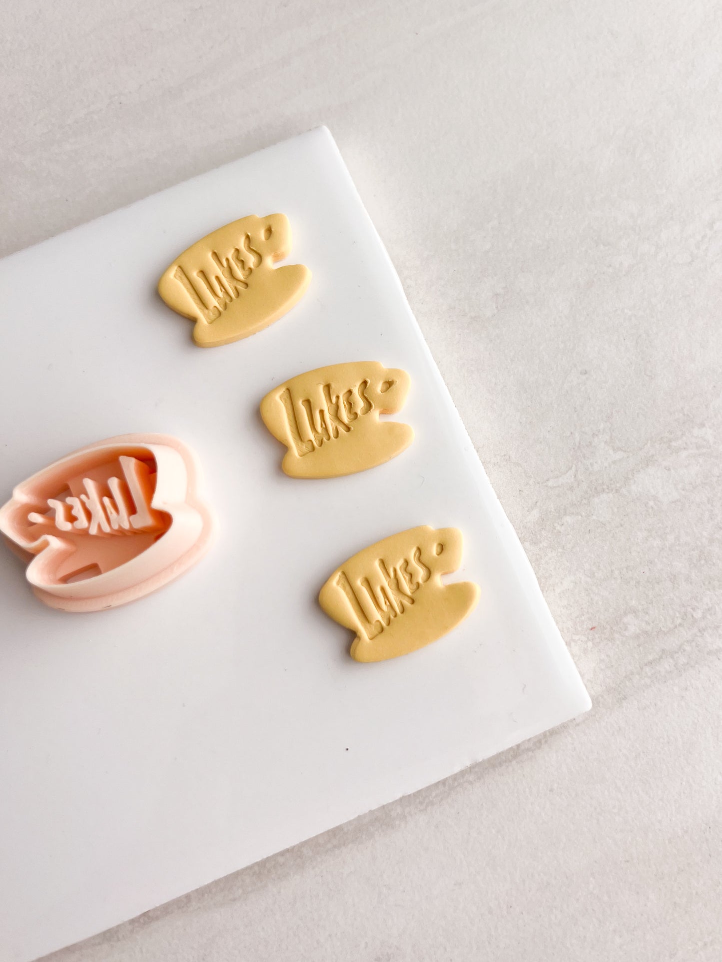 Luke's Coffee Clay Cutter | Luke's Coffee Polymer Clay Cutter for DIY Gilmore Girls Earrings Cozy Jewelry and Handmade Coffee Accessories