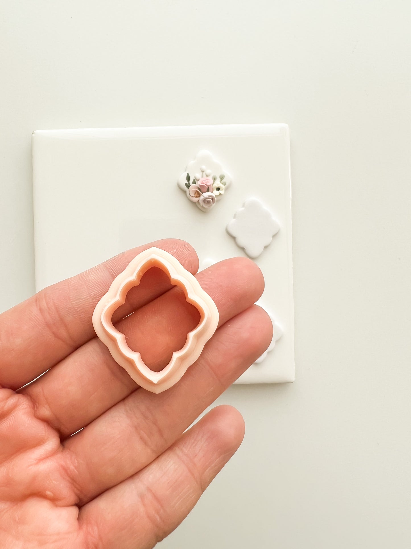 Elegant Shape No. 10 Clay Cutter | Elegant Shape No. 10 Polymer Clay Cutter for DIY Earrings Modern Jewelry and Stylish Handmade Crafts