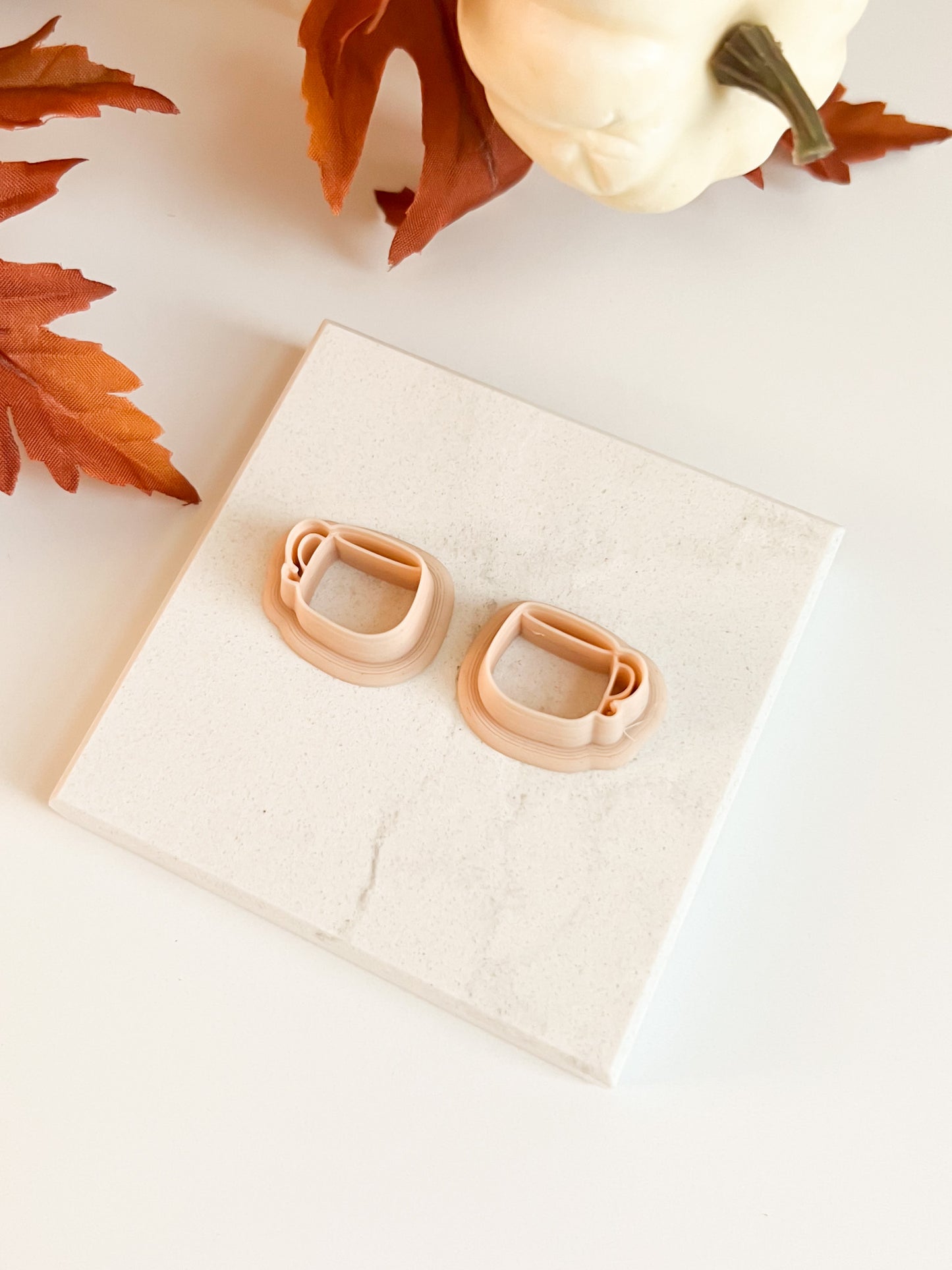 Apple Cider Clay Cutter | Apple Cider Polymer Clay Cutter for DIY Autumn Earrings Cozy Jewelry and Handmade Seasonal Accessories