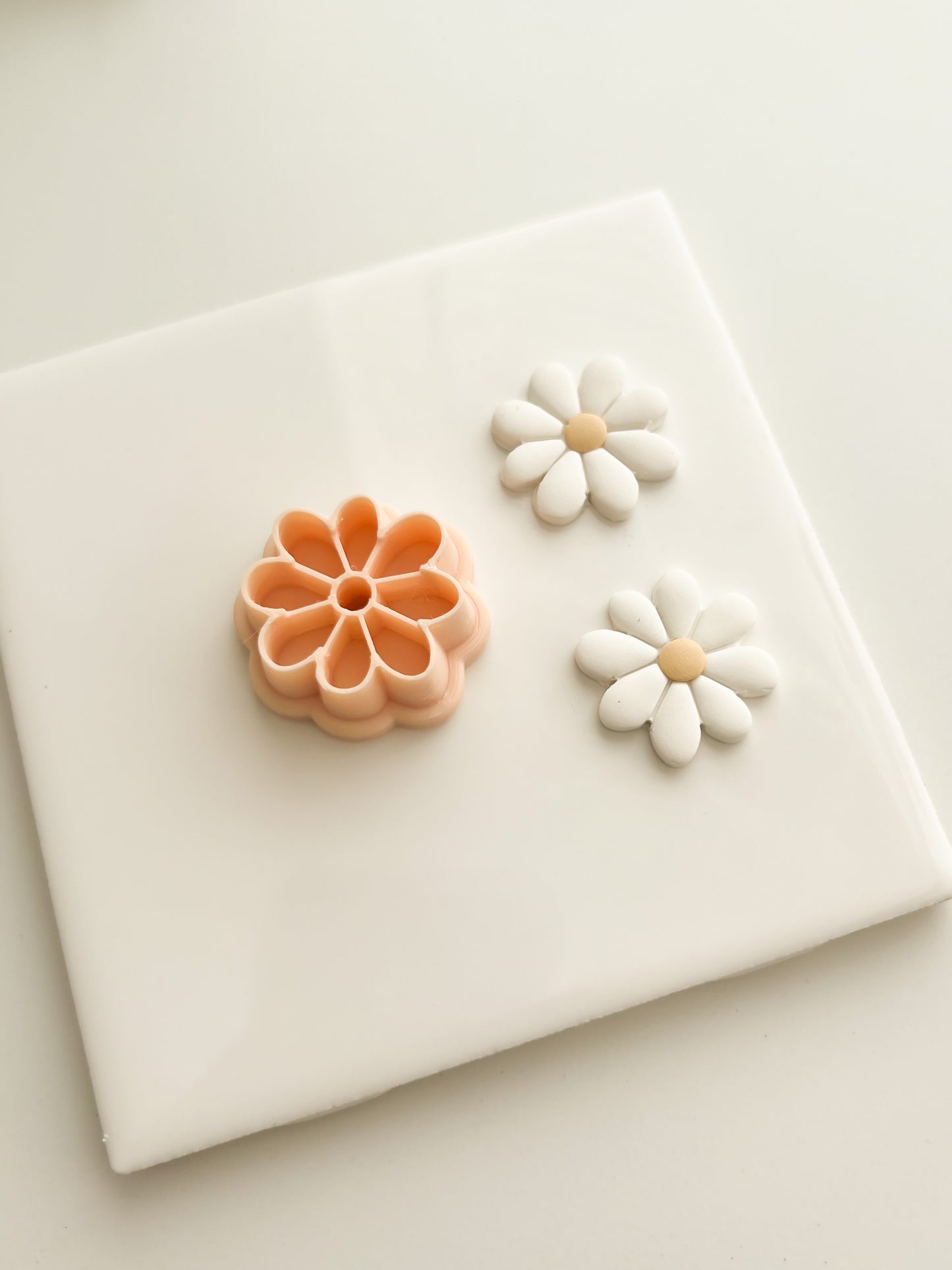 Floral Shape No. 5 Clay Cutter | Floral Polymer Clay Cutter for DIY Earrings Botanical Jewelry and Handmade Flower-Themed Crafts