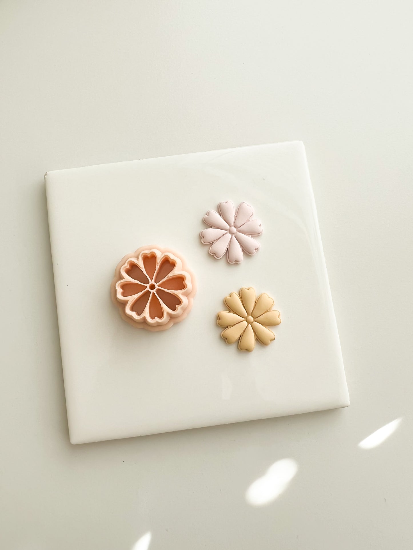 Floral Shape No. 8 Clay Cutter | Floral Shape No. 8 Polymer Clay Cutter for DIY Earrings Spring Jewelry and Elegant Floral Crafts