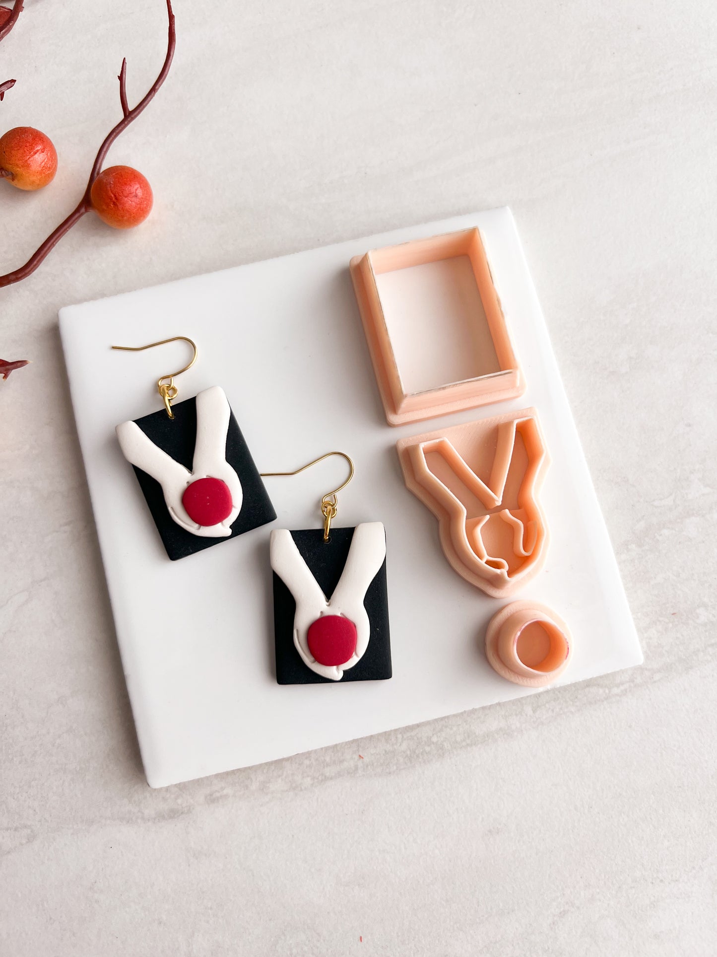 Twilight Book Cover Clay Cutter | Twilight Book Cover Polymer Clay Cutter for DIY Literary Earrings Book Lover Jewelry and Handmade Accessories
