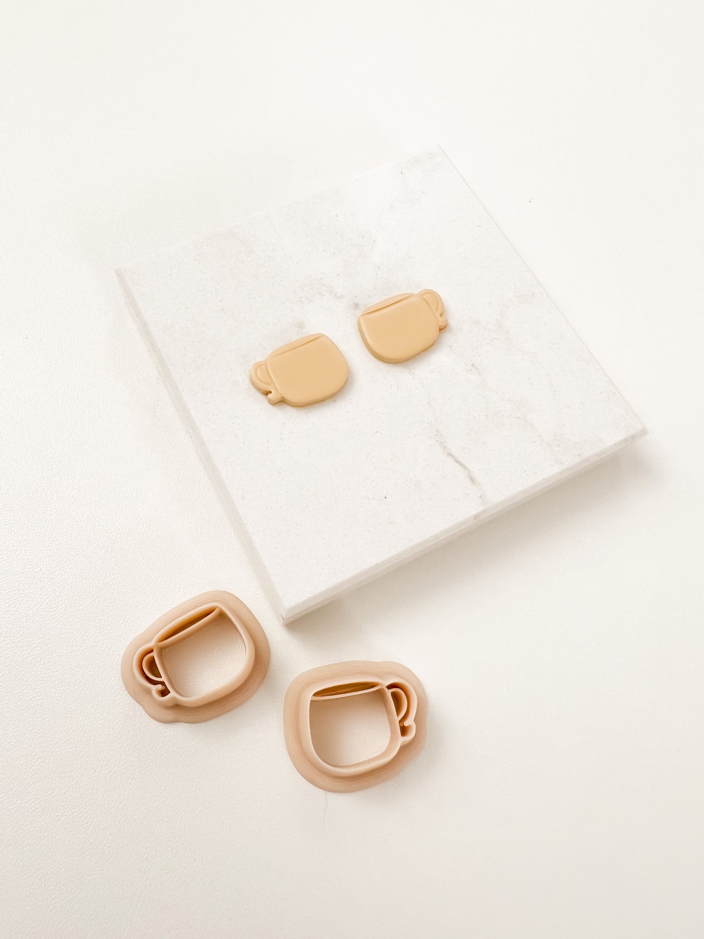 Apple Cider Clay Cutter | Apple Cider Polymer Clay Cutter for DIY Autumn Earrings Cozy Jewelry and Handmade Seasonal Accessories