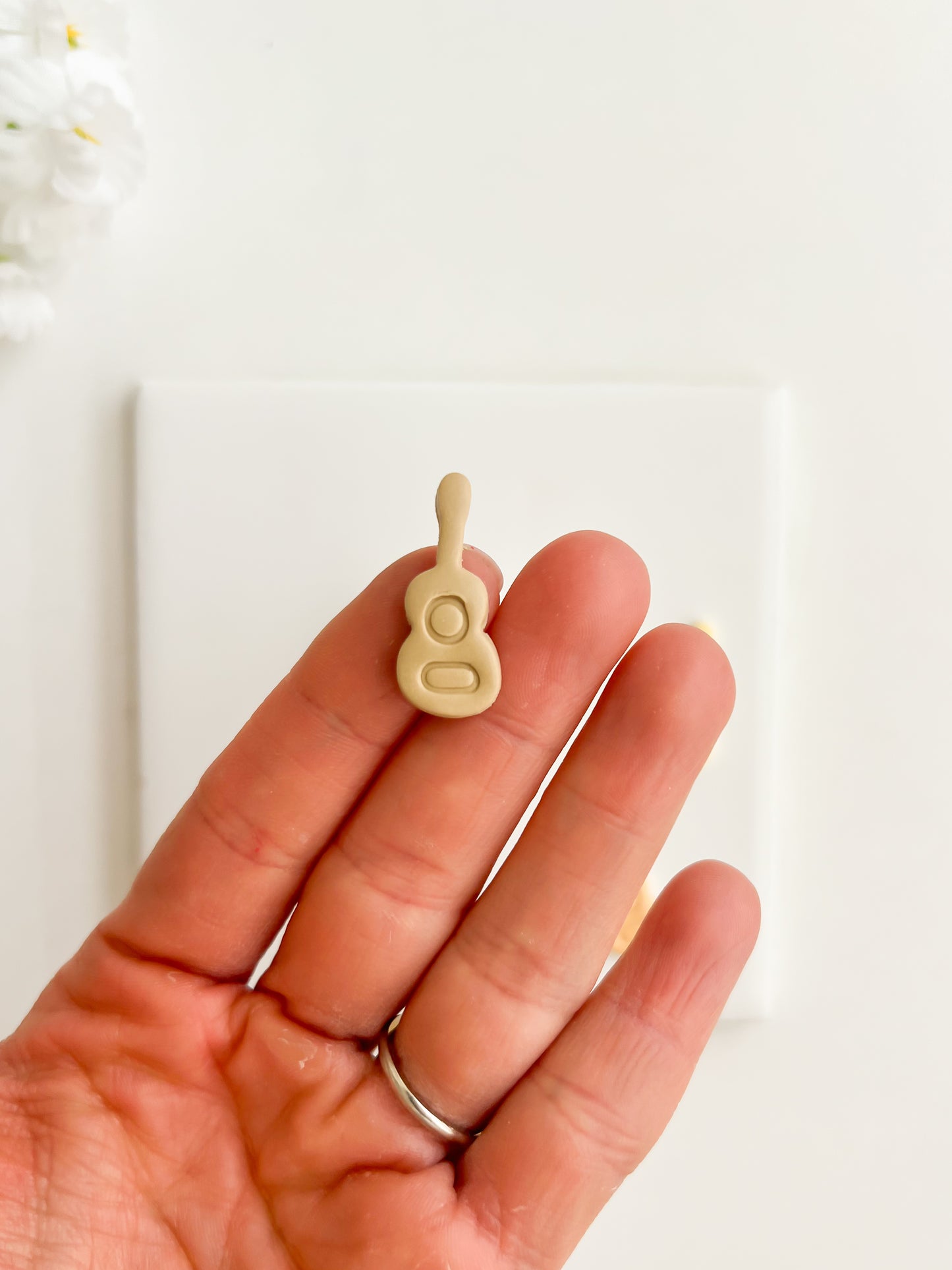 Guitar Clay Cutter | Guitar Polymer Clay Cutter for DIY Music Earrings Rock-Themed Jewelry and Handmade Festival Accessories