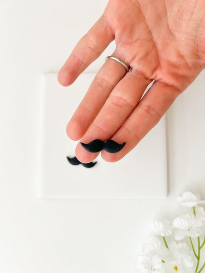 Mustache Clay Cutter | Mustache Polymer Clay Cutter for DIY Movember Earrings Quirky Jewelry and Handmade Costume Accessories