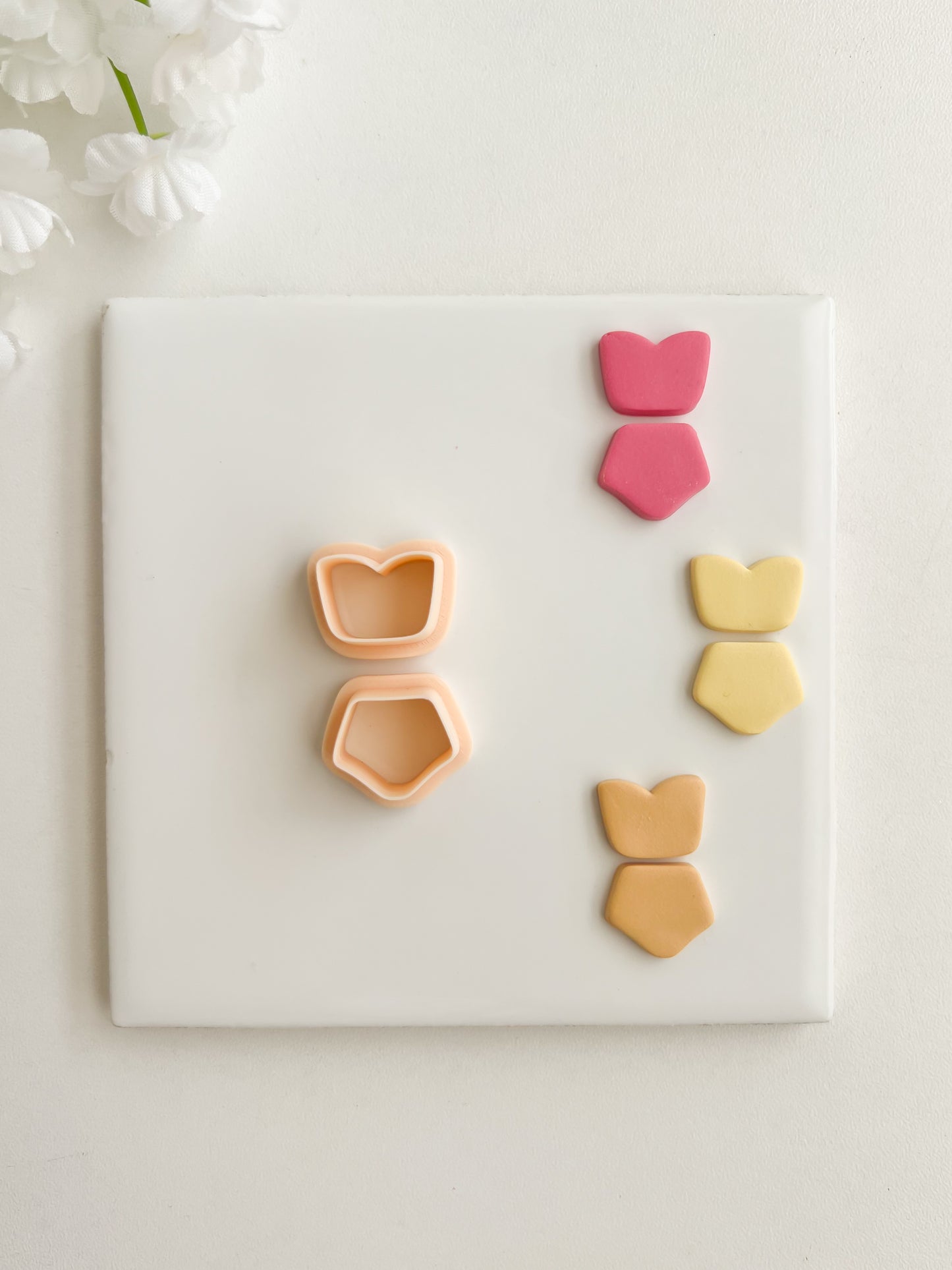 Bathing Suit Two Part Clay Cutter | Bathing Suit Two Part Polymer Clay Cutter for DIY Summer Earrings Beach-Themed Jewelry and Handmade Fun Accessories
