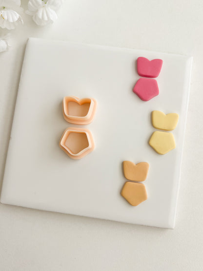 Bathing Suit Two Part Clay Cutter | Bathing Suit Two Part Polymer Clay Cutter for DIY Summer Earrings Beach-Themed Jewelry and Handmade Fun Accessories