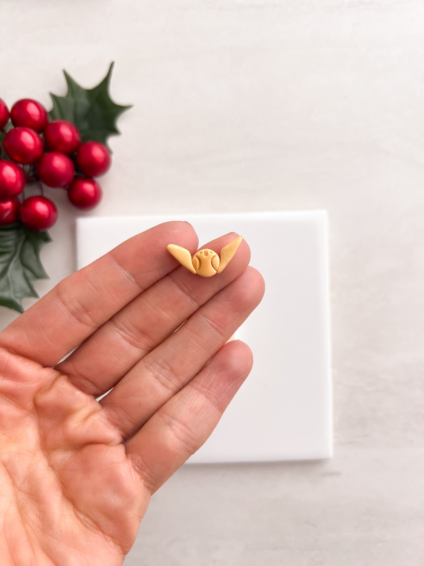 Golden Snitch Clay Cutter | Golden Snitch Polymer Clay Cutter for DIY Wizard Earrings Harry Potter-Themed Jewelry and Handmade Magical Accessories