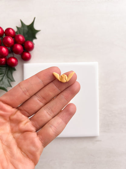 Golden Snitch Clay Cutter | Golden Snitch Polymer Clay Cutter for DIY Wizard Earrings Harry Potter-Themed Jewelry and Handmade Magical Accessories
