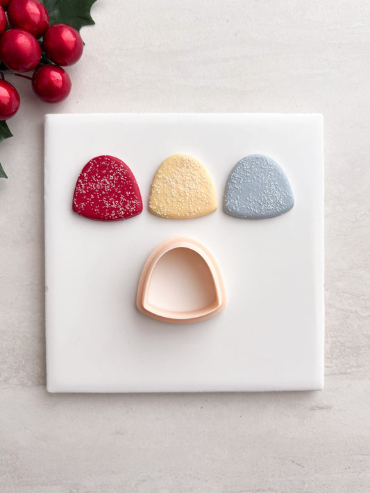 Gumdrop Clay Cutter | Gumdrop Polymer Clay Cutter for DIY Candy Earrings Sweet-Themed Jewelry and Handmade Fun Accessories