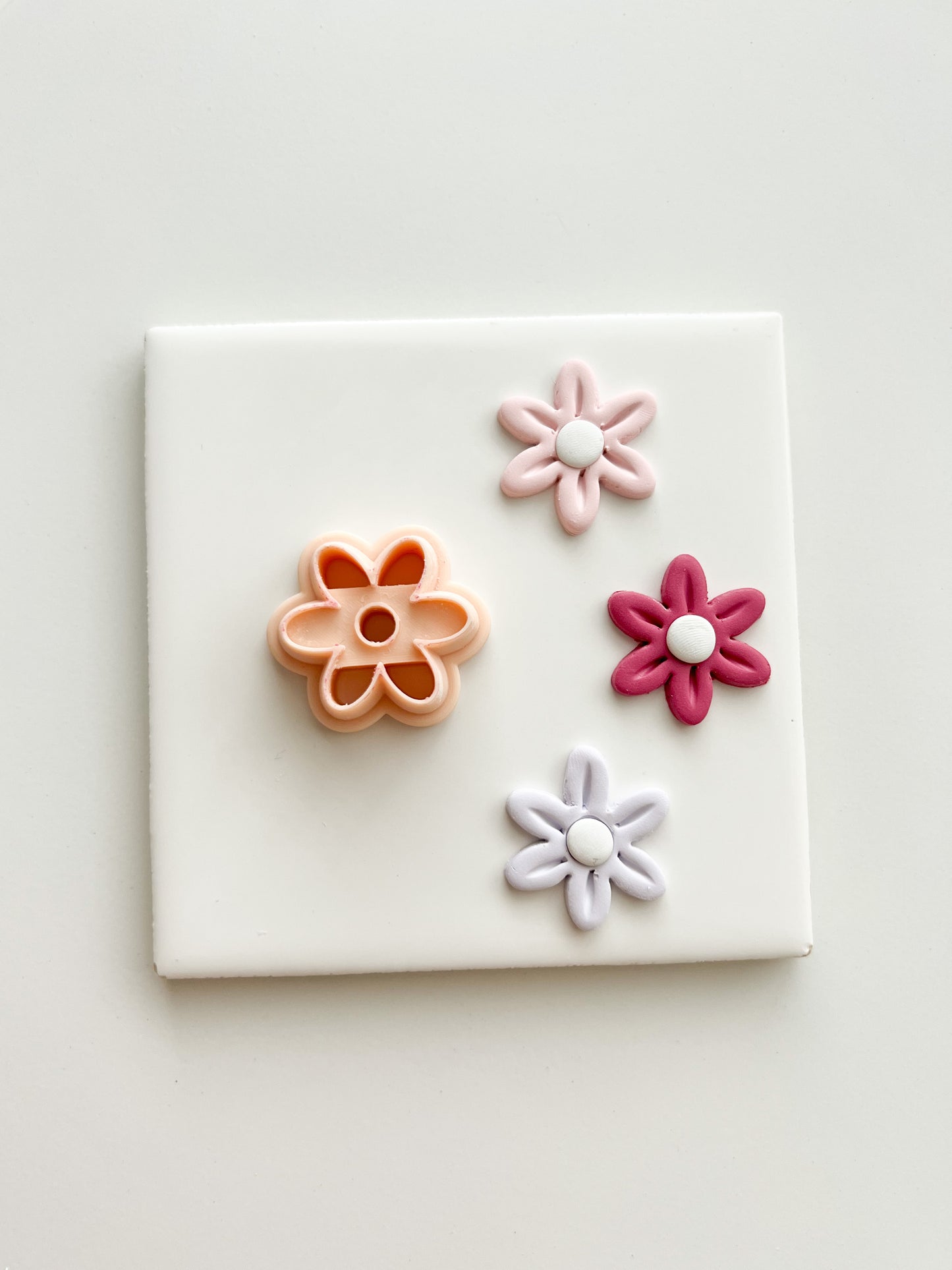 Floral Shape No. 6 Clay Cutter | Floral Shape No. 6 Polymer Clay Cutter for DIY Elegant Earrings Floral-Themed Jewelry and Handmade Botanical Accessories