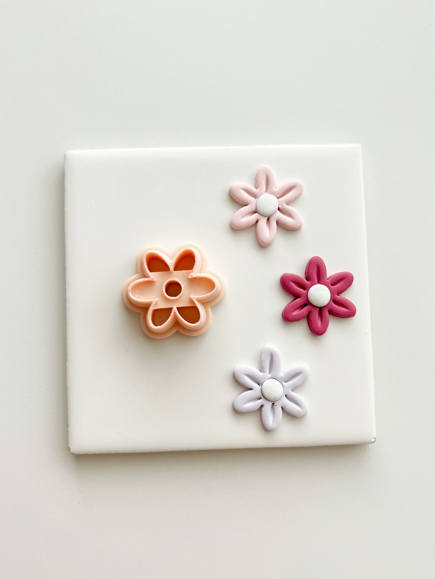 Floral Shape No. 6 Clay Cutter | Floral Shape No. 6 Polymer Clay Cutter for DIY Elegant Earrings Floral-Themed Jewelry and Handmade Botanical Accessories