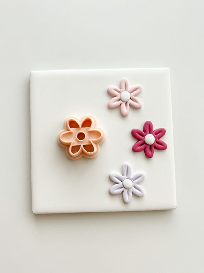 Floral Shape No. 6 Clay Cutter | Floral Shape No. 6 Polymer Clay Cutter for DIY Elegant Earrings Floral-Themed Jewelry and Handmade Botanical Accessories