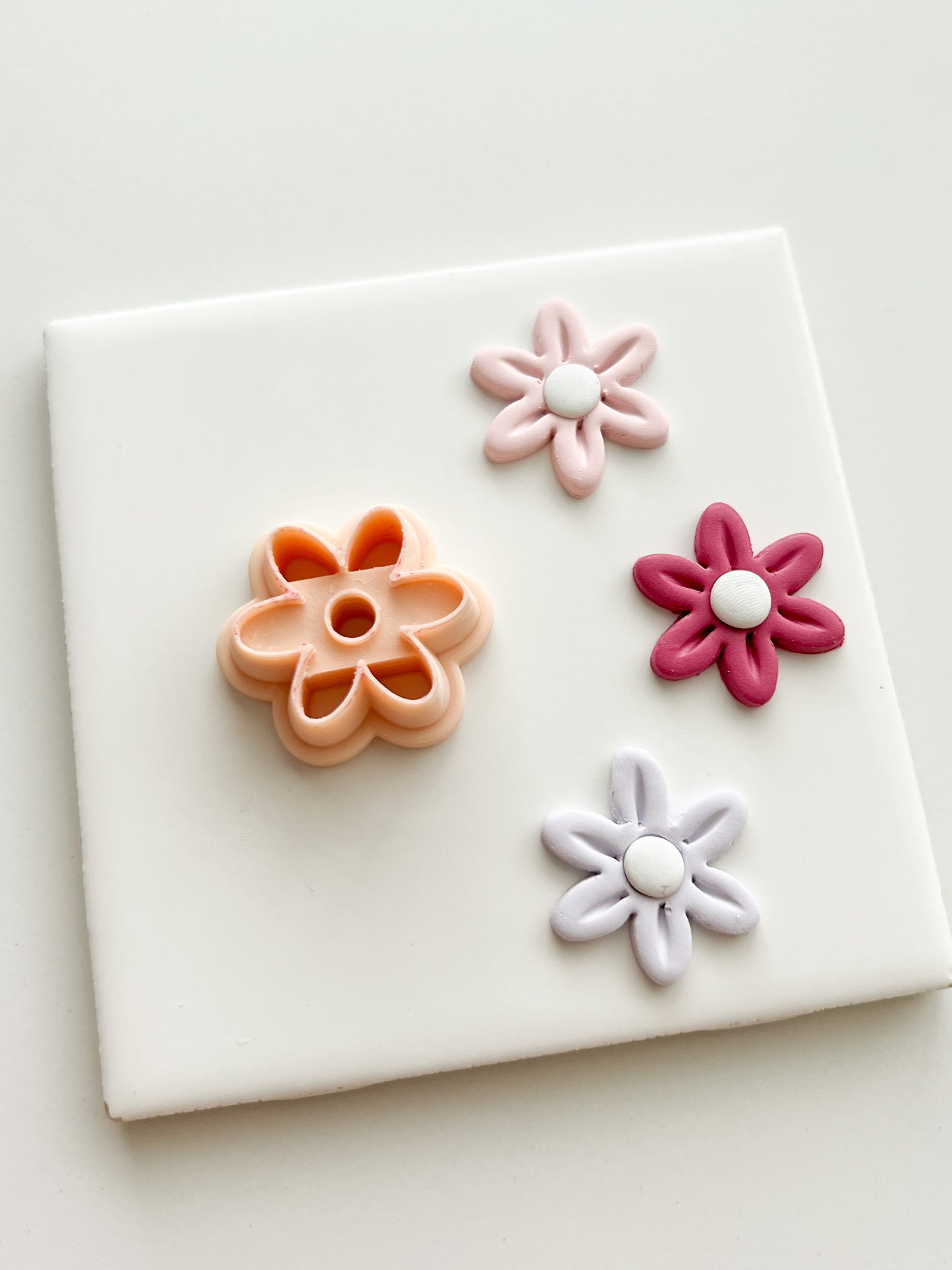 Floral Shape No. 6 Clay Cutter | Floral Shape No. 6 Polymer Clay Cutter for DIY Elegant Earrings Floral-Themed Jewelry and Handmade Botanical Accessories
