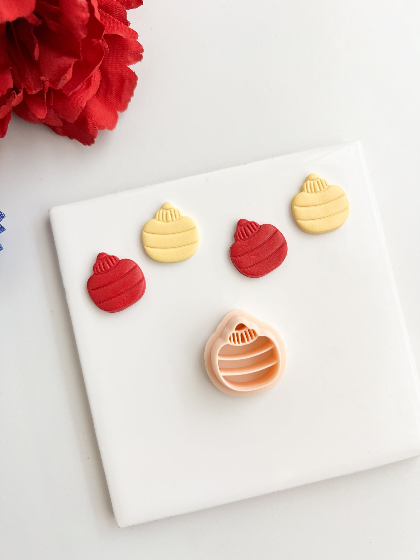 Ketchup Mustard Clay Cutter | Ketchup Mustard Polymer Clay Cutter for DIY Food Earrings Fast-Food Jewelry and Handmade Cute Accessories