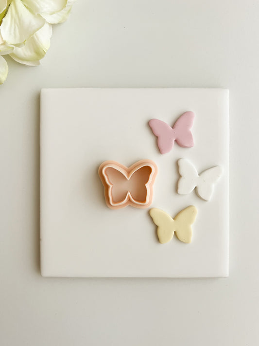 Butterfly No. 7 Clay Cutter | Butterfly No. 7 Polymer Clay Cutter for DIY Nature Earrings Garden-Themed Jewelry and Handmade Cute Accessories