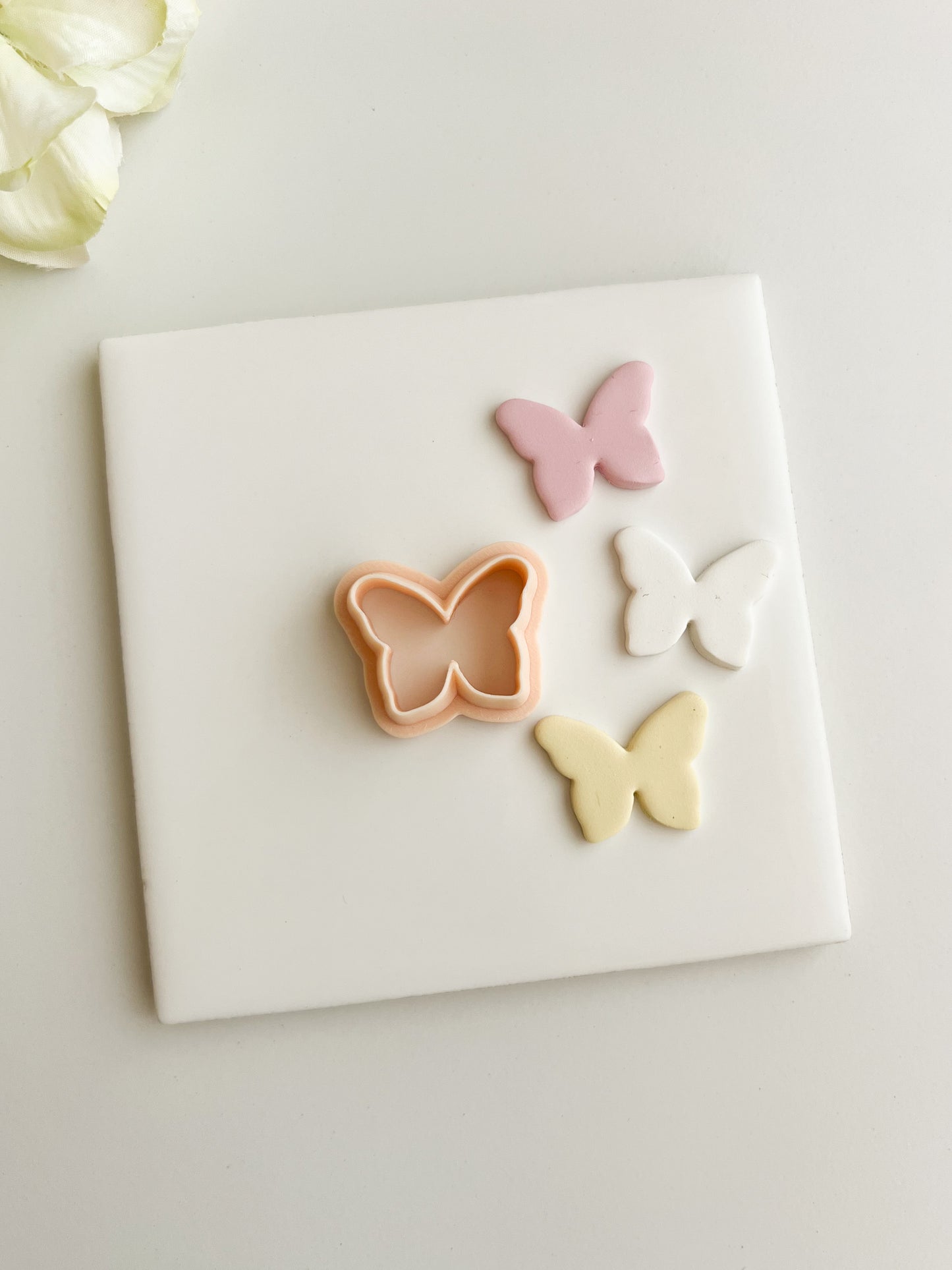 Butterfly No. 7 Clay Cutter | Butterfly No. 7 Polymer Clay Cutter for DIY Nature Earrings Garden-Themed Jewelry and Handmade Cute Accessories
