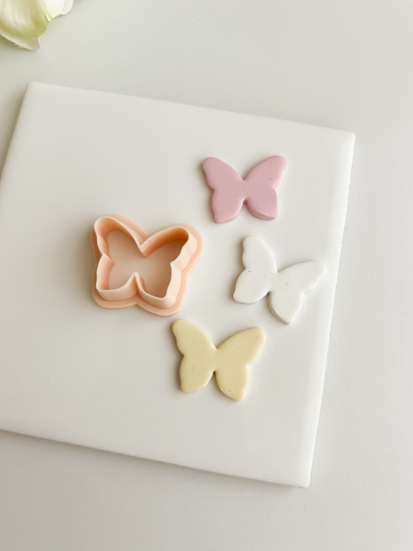 Butterfly No. 7 Clay Cutter | Butterfly No. 7 Polymer Clay Cutter for DIY Nature Earrings Garden-Themed Jewelry and Handmade Cute Accessories