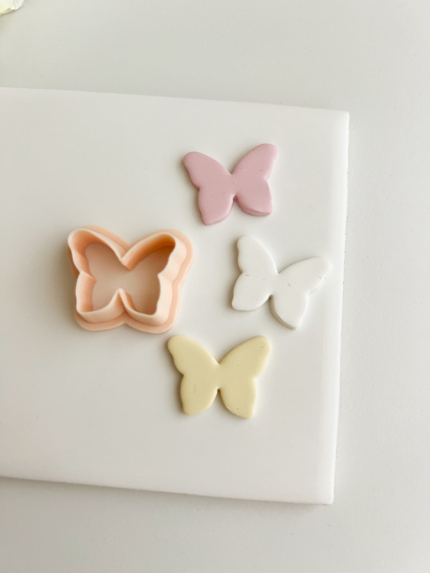 Butterfly No. 7 Clay Cutter | Butterfly No. 7 Polymer Clay Cutter for DIY Nature Earrings Garden-Themed Jewelry and Handmade Cute Accessories