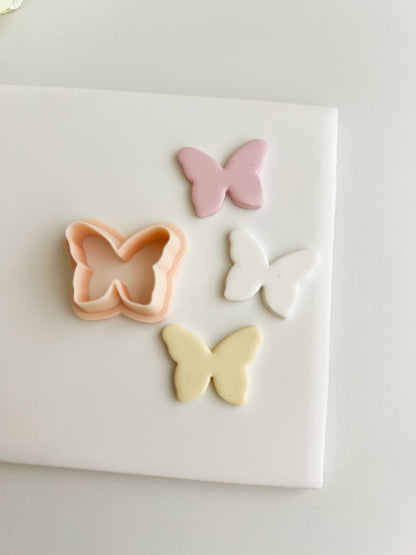 Butterfly No. 7 Clay Cutter | Butterfly No. 7 Polymer Clay Cutter for DIY Nature Earrings Garden-Themed Jewelry and Handmade Cute Accessories