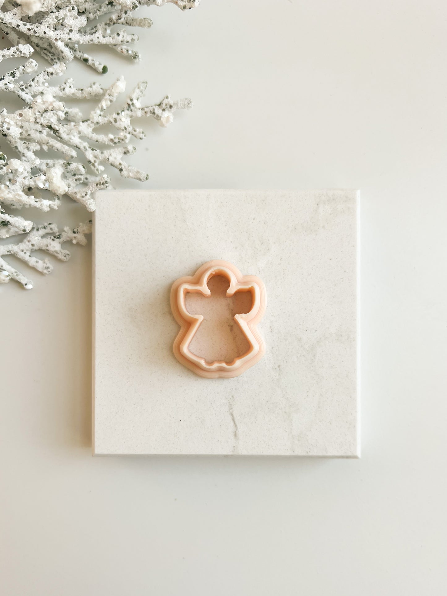 Angel Clay Cutter | Angel Polymer Clay Cutter for DIY Christmas Earrings Religious Jewelry and Handmade Holiday Accessories