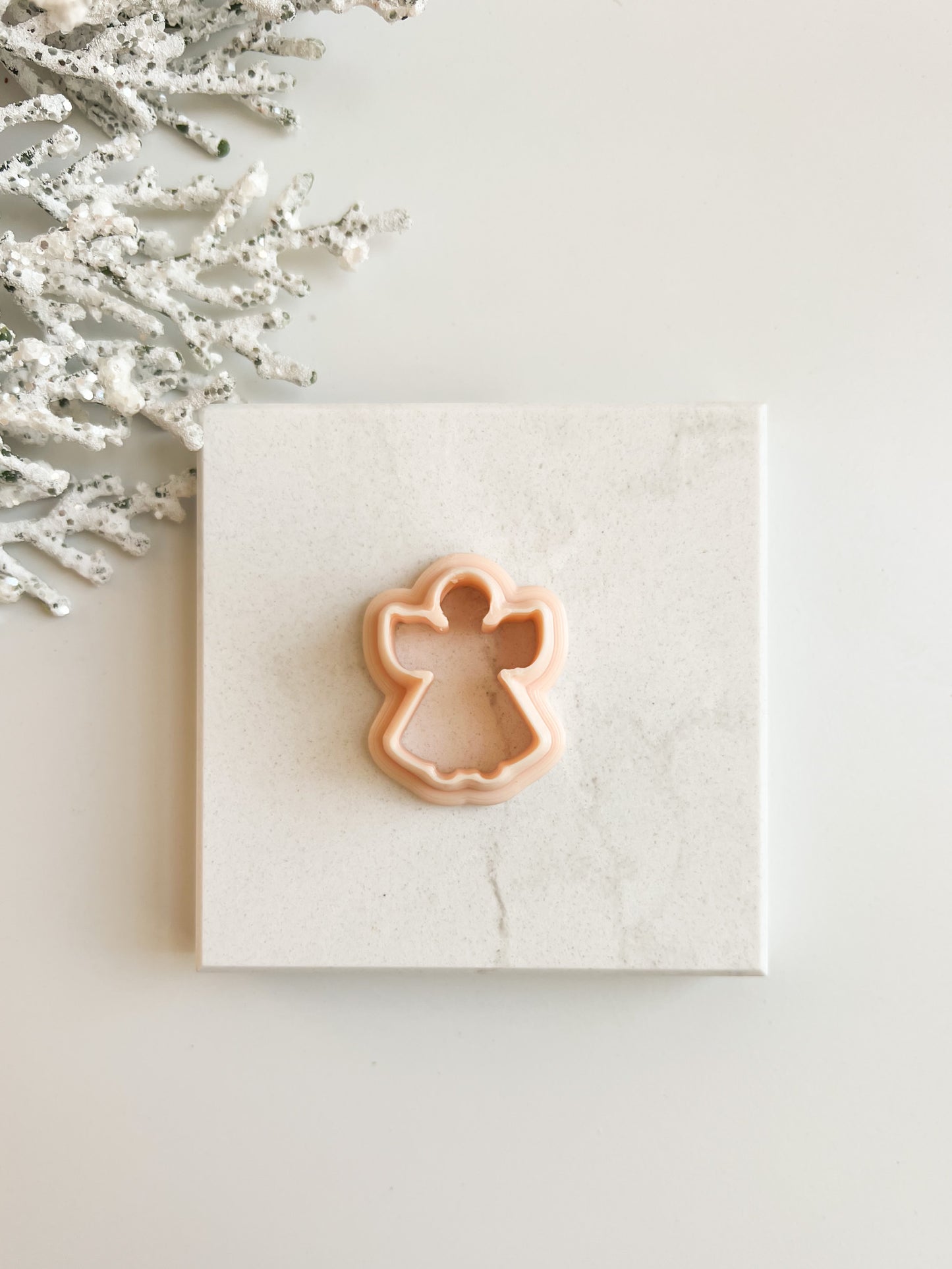 Angel Clay Cutter | Angel Polymer Clay Cutter for DIY Christmas Earrings Religious Jewelry and Handmade Holiday Accessories