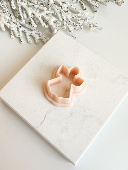 Angel Clay Cutter | Angel Polymer Clay Cutter for DIY Christmas Earrings Religious Jewelry and Handmade Holiday Accessories