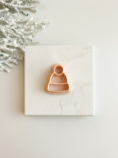 Beanie Clay Cutter | Beanie Polymer Clay Cutter for DIY Cozy Winter Earrings Handmade Fashion Jewelry and Holiday-Themed Accessories