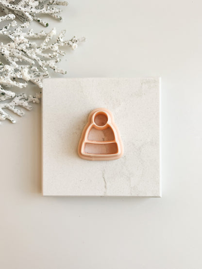 Beanie Clay Cutter | Beanie Polymer Clay Cutter for DIY Cozy Winter Earrings Handmade Fashion Jewelry and Holiday-Themed Accessories