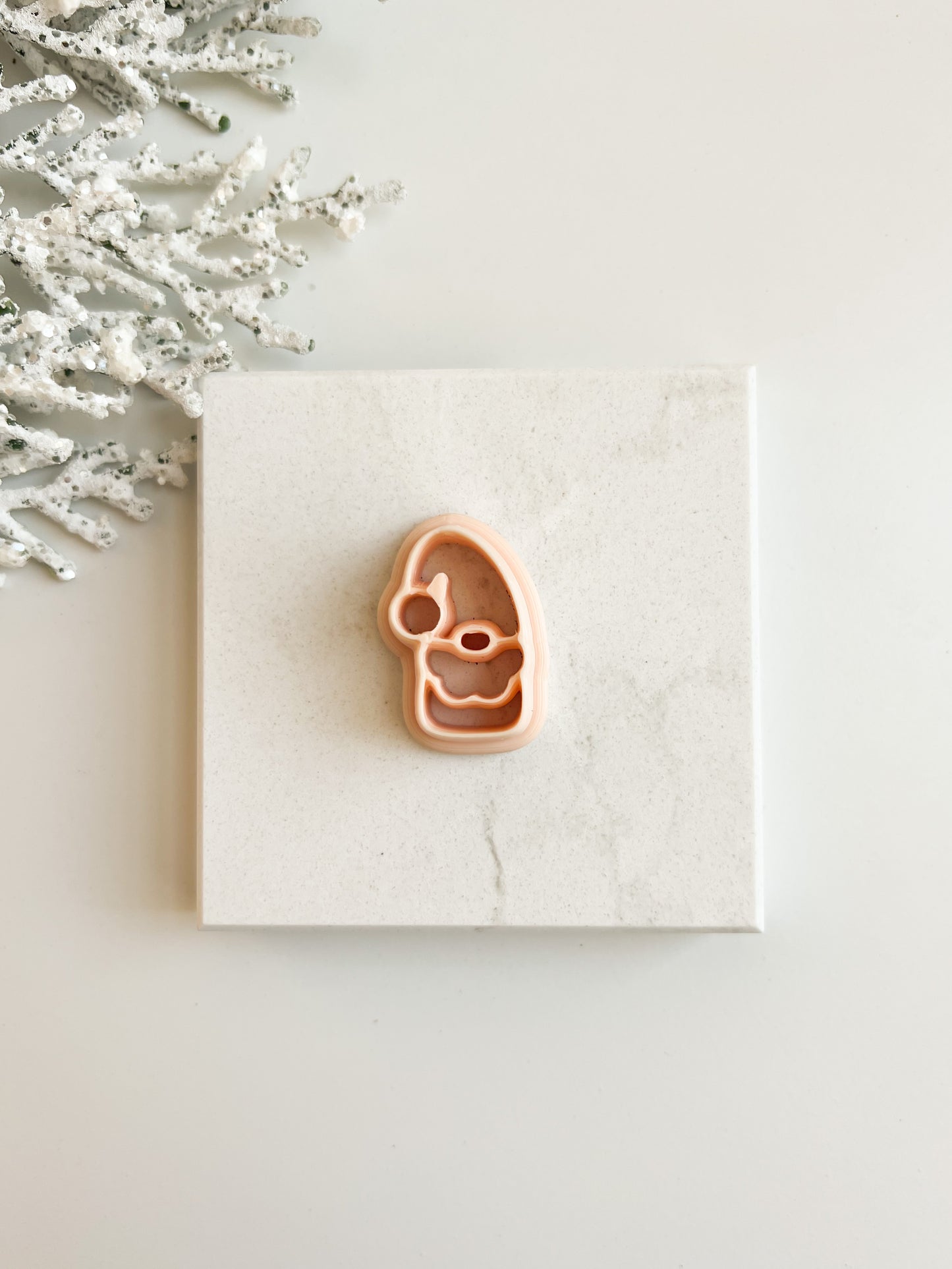 Gnome No. 1 Clay Cutter | Gnome Polymer Clay Cutter for DIY Earrings Garden Gnome-Themed Crafts and Handmade Jewelry