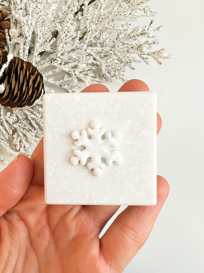 Snowflake No. 1 Clay Cutter | Christmas Snowflake Polymer Clay Cutter for Jewelry and Seasonal Crafts