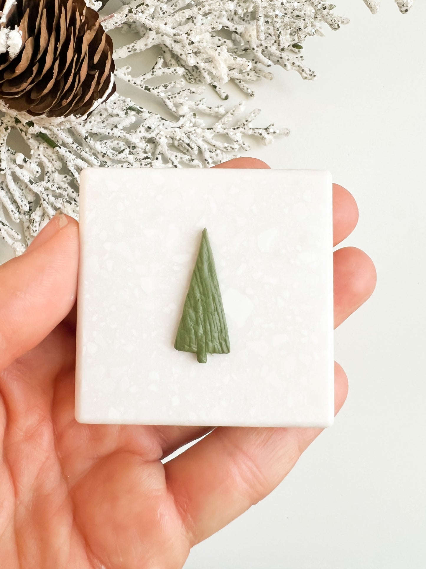 Tree No. 4 Clay Cutter | Christmas Tree Polymer Clay Cutter for Holiday Earrings and Craft Projects