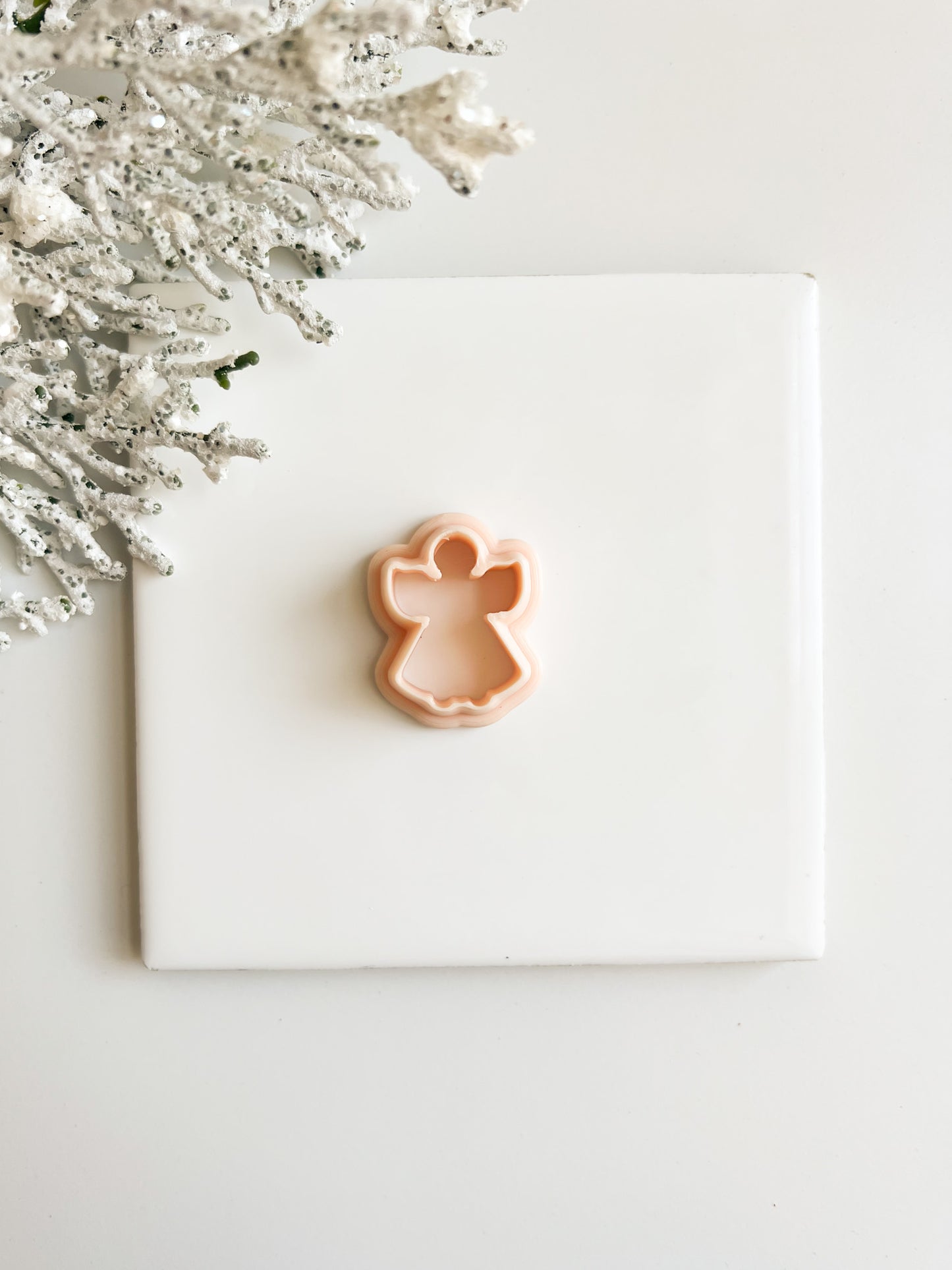 Angel Clay Cutter | Angel Polymer Clay Cutter for DIY Christmas Earrings Religious Jewelry and Handmade Holiday Accessories