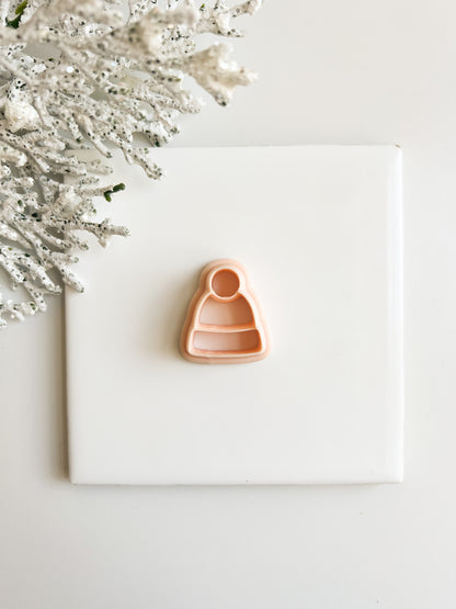 Beanie Clay Cutter | Beanie Polymer Clay Cutter for DIY Cozy Winter Earrings Handmade Fashion Jewelry and Holiday-Themed Accessories