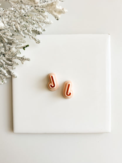 Candy Cane Clay Cutter | Candy Cane Polymer Clay Cutter for DIY Holiday Earrings Festive Jewelry and Handmade Christmas Accessories
