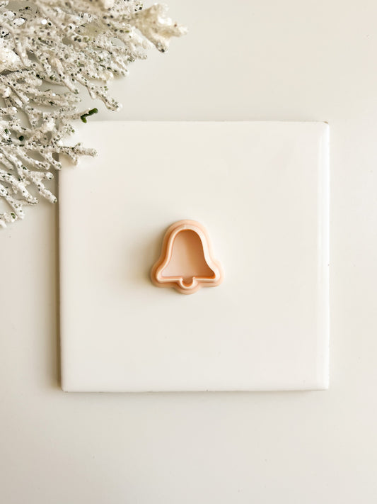 Christmas Bell Clay Cutter | Christmas Bell Polymer Clay Cutter for DIY Holiday Earrings Festive Jewelry and Handmade Seasonal Crafts