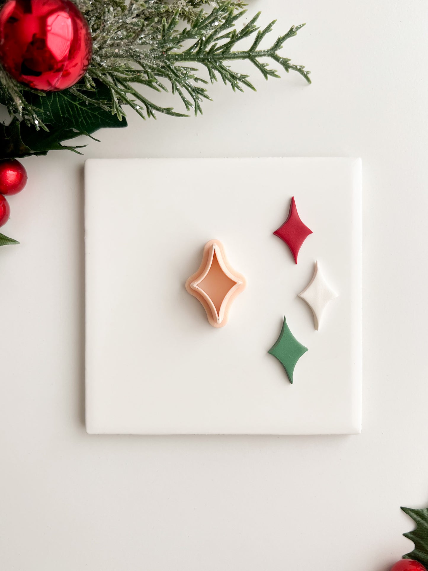 Star of Bethlehem Clay Cutter | Star of Bethlehem Polymer Clay Cutter for DIY Christmas Earrings Religious Jewelry and Handmade Nativity Accessories