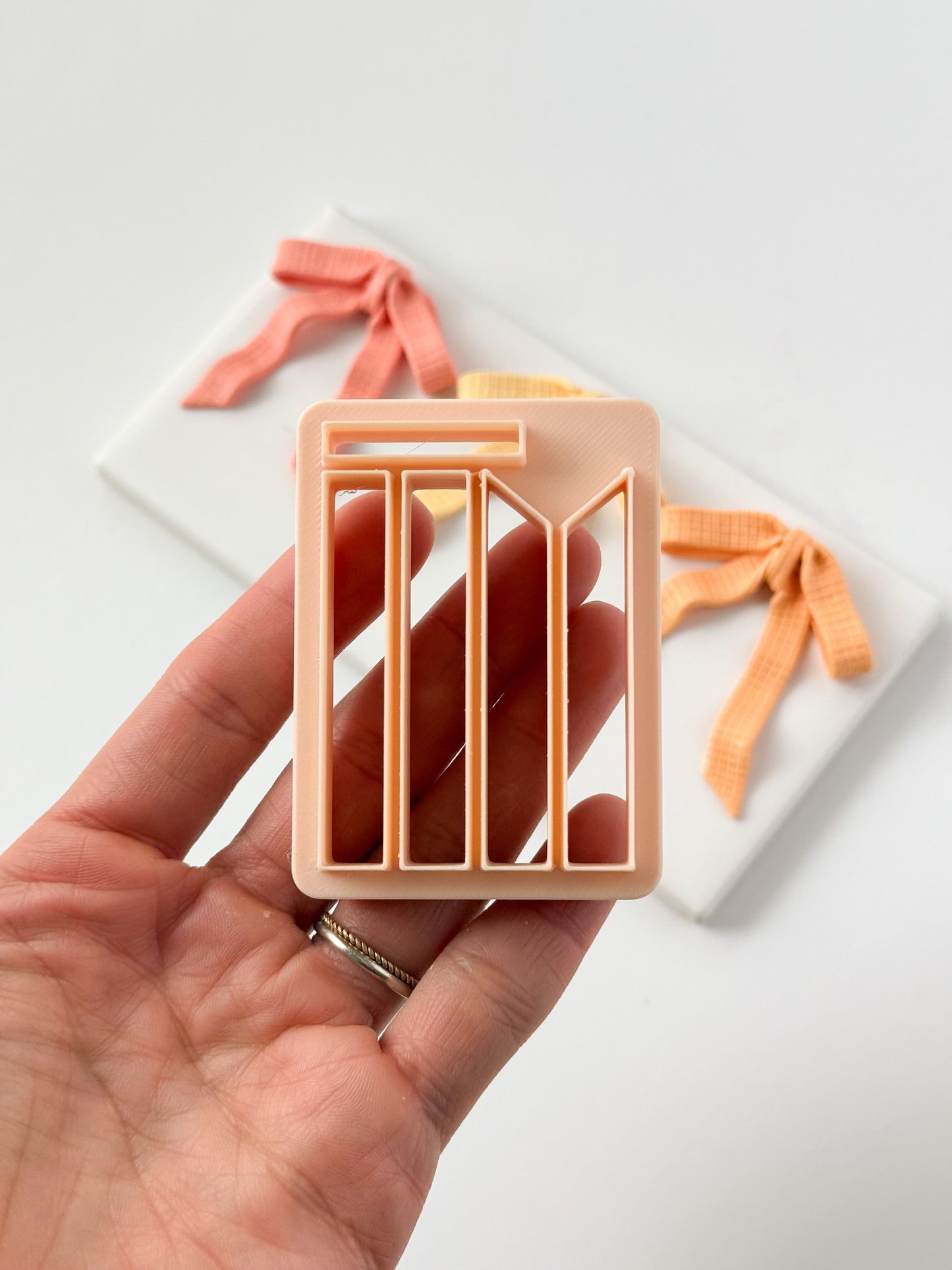 Coquette Builder Bow No. 11 Clay Cutter | Coquette Bow Polymer Clay Cutter for DIY Fashion Earrings Romantic Jewelry and Handmade Vintage Accessories