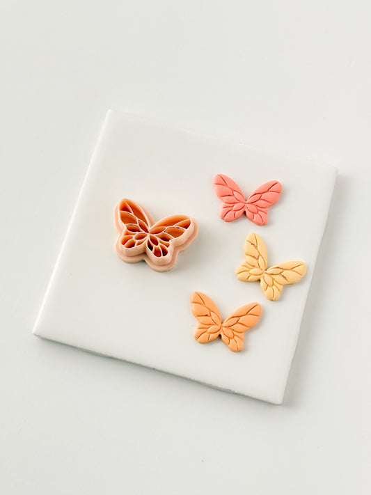 Butterfly No. 10 Clay Cutter | Butterfly No. 10 Polymer Clay Cutter for DIY Spring Earrings Garden-Themed Jewelry and Handmade Nature Accessories