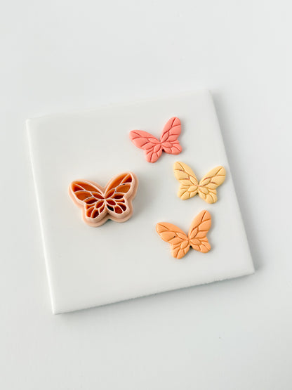 Butterfly No. 10 Clay Cutter | Butterfly No. 10 Polymer Clay Cutter for DIY Spring Earrings Garden-Themed Jewelry and Handmade Nature Accessories