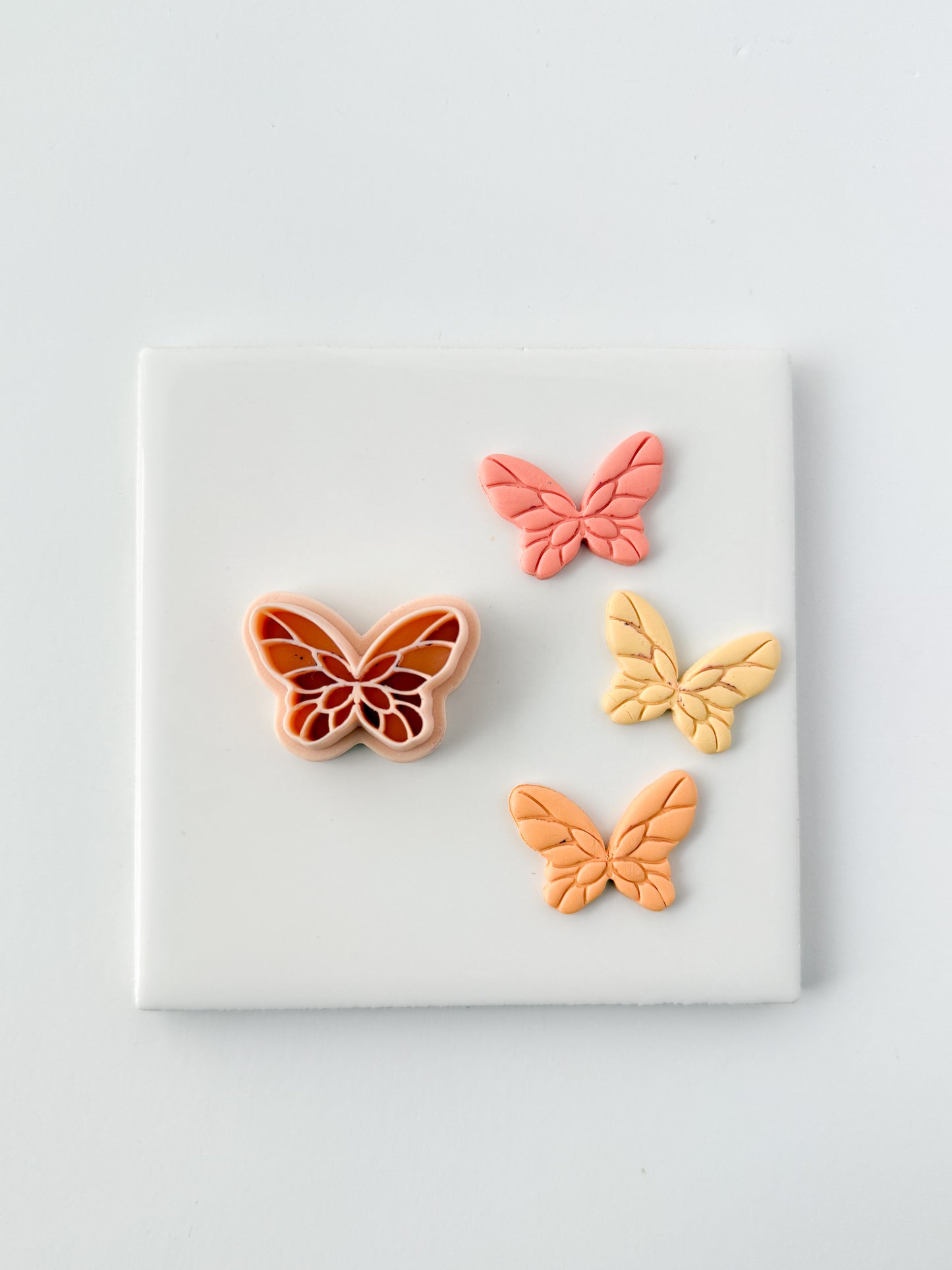 Butterfly No. 10 Clay Cutter | Butterfly No. 10 Polymer Clay Cutter for DIY Spring Earrings Garden-Themed Jewelry and Handmade Nature Accessories