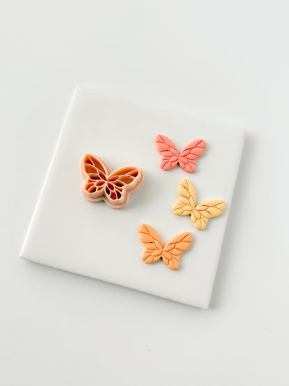 Butterfly No. 10 Clay Cutter | Butterfly No. 10 Polymer Clay Cutter for DIY Spring Earrings Garden-Themed Jewelry and Handmade Nature Accessories