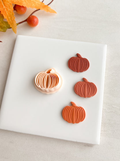 Pumpkin No. 13 Clay Cutter | Pumpkin No. 13 Polymer Clay Cutter for DIY Halloween Earrings Spooky Jewelry and Handmade Festive Accessories